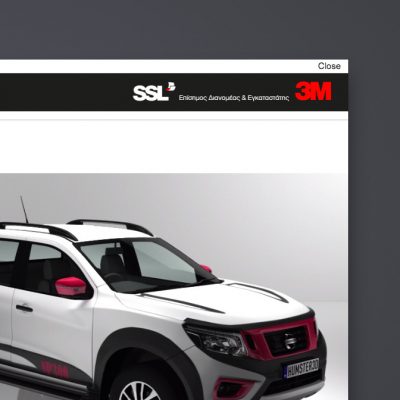 3M & NISSAN NAVARA Car wrapping configuration app